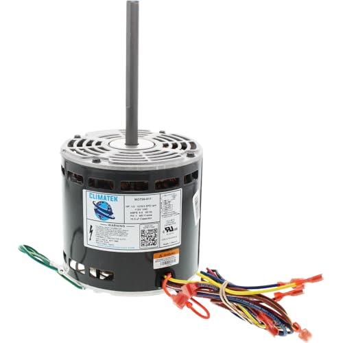 HC43AQ116 - ClimaTek Upgraded Furnace Blower Motor 1/2 HP 115V Replaces Carrier Bryant Payne GE Genteq HC43AQ116 HC43AQ116A
