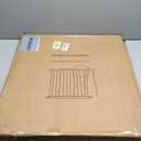 Auto-Close Baby Gate for Stairs & Doorways Dog Gate - Adjustable Steel Safety Gate with Dual Lock, Fits 29"-33" Wide, Pressure Mount No Drilling (White, 30-33" W x 30" H)