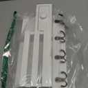 Key Holder Wall Mount, Wooden Adhesive Mail and Key Organizer with Drawer, Small Shelf, 8 Hooks, 2 Installation Methods, White