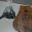 Window Plant Shelves 3-Tier Rotating Plant Stand Industrial Window Plant Shelf Wood Wall Mount Decorative Enhanced Indoor Plants Light Exposure Gift Idea for Plant Lovers