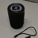 LENRUE Small Portable Bluetooth Speaker with Lights, TWS Stereo Surround Sound, Type C Powered, Bluetooth 5.3, AUX TF Card Input, Wireless for Outdoor Home, Coolest Gifts