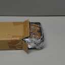 Meangood Floating Shelves Wall Mounted Set of 2, Wall Shelf with Towel Bar Rustic Wood Wall Storage Shelves for Bedroom, Living Room, Bathroom, Kitchen Rustic Brown