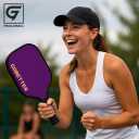 Pickleball Paddles Set of 2 for Beginners, Families & Enthusiasts of All Ages, T300 Carbon-Infused Pickleball Rackets for Better Spin & Control, USAPA Lightweight Pickleball Set with 8 Balls & Bag