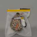 AIRSPO Case for Beats Studio Buds/Beats Studio Buds Plus Case Cover 2021/2023 Silicone Floral Printed Protective Beats Studio Buds Earbuds Headphones Case Cover Skin with Keychain (Khaki/Leopard)