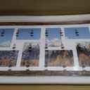 Hongkee 12x36 Picture Frame, Collage Twelve 4x6 with Mat, Wood Style,1 Pack, 12X36 in