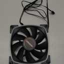 Montech AX 140 ARGB Fan  1600PWM, High-End Durability, Silent Performance, and Stunning ARGB Design (140mm, Black)