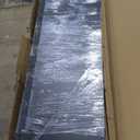 Bellemave Metal Twin XL Size Loft Bed with Desk and Wardrobe, Heavy Duty Loft Bed Frame with Storage Stairs, LED Lights and Charging Station for Kids, Teens, Adults, Space Saving, Black