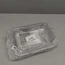 3Pcs Stainless Steel Breading Trays Set, Breading Dishes for Chicken Breasts, Marinating Meat and Prepping Meals (10.4" x 7.7" x 1.9")