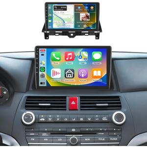 8Core 4G 64G 5GhzWiFi Radio for Honda Accord 8th 2008-2013,Android 13 Car Stereo with 10.1inch 1280X720P QLED Touch Screen Wireless Carplay Android Auto DSP 46EQ Bluetooth5.0 GPS FM/RDS Backup Camera