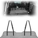 Car Back Seat Extender,Car Back Seat Extender for Sleeping, Foldable Soft Flannel Portable Rear Seat Mattress Extension Plate,Camping Mattress Back Seat (Gray)(48x20)