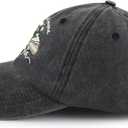 Just One More Chapter Hat for Men Women, Funny Adjustable Cotton Embroidered Bookish Baseball Cap (Black)
