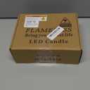 Aignis Flickering Flameless Candles Battery Operated Candles LED Candles with Remote Timer for Home/ Wedding/ Birthday/ Holiday Decor, Warm White 3D Flame Set of 3 (D3 xH4 5" 6")