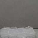 SATINIOR 12 Pack Clear Plastic Beads Storage Containers Box with Hinged Lid for Beads and More (2.9 x 2.9 x 1 Inch)