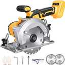 5.5-Inch Cordless Circular Saw Compatible with DeWalt 20V Battery