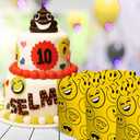 2 x ArtCreativity Emoticons Treat Bags, Pack of 12 Emoji Themed Goody Gift Paper Bag, Smiley Party Favors Supplies for Birthday, Baby Shower, Holiday Goodies