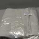 Chenille Sectional Sofa Couch Covers, Herringbone Couch Sofa Covers Washable for Dogs, Funny Fuzzy Couch Covers for Sofa Non Slip Protector for L Shaped(Beige White, 36"x 71")