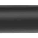 Black Curtain Rods for Windows 48 to 84 Inch(4-7 Feet),1" Diameter Drapery Rods with Modern Style End Cap Finials,Size:36-88 Inch,Matte Black