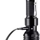 LIGHTFE UV305 High-Power UV Flashlight USB Rechargeable, Used for Hunting Ore, Scorpion and UV Glue Curing, Checking Pet Urine Stains, Identifying Currency, Official Anti-Counterfeiting Documents