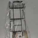 Moforoco 4 Tier Soap Bar Holder for Shower, No Drilling, 304 Stainless Steel, Wall Mounted Soap Holder with 4 Hooks and Razor Holder, Shower Rack Soap Tray Bar Soap for Bathroom Accessories Organizer (Black)