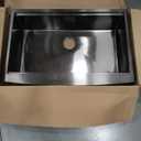 VALISY 33 Inch Black Kitchen Sink Drop in - 33"x" Topmount Ledge Workstation Sink 9 Inch Deep 16 Gauge Stainless Steel Single Bowl Sink with Accessories for Kitchen Laundry Utility