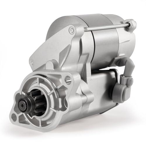 Kozlira Starter Motor 12V 9T 1.2KW Fit for Kubota Engine D1305 D1105 D1105-T D1005 D905 V1305 V1505 V1505-T D722 for Kubota Excavator K-008, Replace 16614-63010 K7571-61811, One Year Quality Assurance