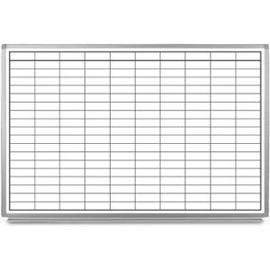 Magnetic Grid Dry Erase Whiteboard (48in x 36in)