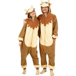 ANACOSPLAYONE Adult Onesie Cosplay Costume Cosplay Halloween Christmas Pajamas Women Men (Large)
