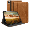 4th/3rd/2nd/1st Generation 2021/2020/2018 with Pencil Holder PU Leather Protective with Pocket Soft TPU Back Shockproof