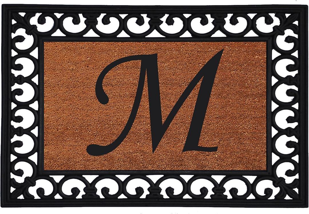 Calloway Mills 180041925M Monogram Insert Doormat 19" x 25" (Letter M)