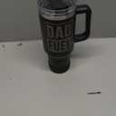 Dad Gifts from Daughter Son, Dad Fuel Tumbler with Handle 40oz, Stainless Steel Insulated Cup Gift Set with Lid & Straw, Coffee Tumblers for Dads Father's Day Birthday Christmas