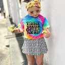 First Day of Kindergarten Shirt Toddler First Day of School Tee Boy Girls I'm Ready for Kindergarten Tops