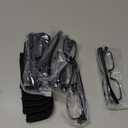 NORPERWIS Reading Glasses 5 Pairs Quality Readers Spring Hinge Glasses for Reading for Men and Women (5 Pack Black, 3.50)