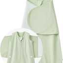 Transitional Swaddle Newborn Houdini Proof Baby Sleep Sack 0-6 Months 1.0 TOG