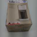 BELLA Single Serve Coffee Maker, K Cup & Coffee Ground Compatible with Removable, Adjustable Drip Tray, Auto Shutoff & Reusable Dishwasher Safe Accessories, Brews 6oz to 14oz, 1000 Watt, Oatmilk