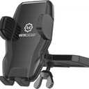 WixGear Universal Car Phone Mount CD Slot Car Mount Holder with New Gravity Self-Locking Design Mount, Compatible with All Phones (New Self-Locking)