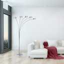 Artiva USA 88" Micah Arched Floor Lamp with Dimmer