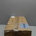 Espird Bathroom Vanity Light,3 Light Matte Black Light Fixture with Thickened Seeded Glass Shade, 24 inch Modern Wall Sconce,Vanity Light Over Mirror for Bathroom