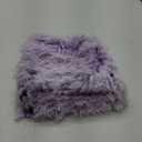 MIULEE Pack of 2 Ultra Soft Fluffy Throw Pillow Covers Decorative Plush Shaggy Double-Sided Faux Fur Winter Pillow Cases Cushions Covers for Cute Sofa Bedroom Ca 18x18 Inch Purple Ombre