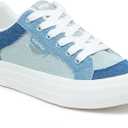 Rocket Dog Women's Cheery Sneaker, Blue Combo, 8.5,Bondi Denim Blue