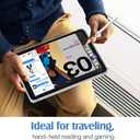 TiMOVO for iPad Air 11 Inch Case (M3/M2-2025/2024), iPad Air 5th Generation 2022/4th Gen 2020 10.9 Inch, Slim Hard Translucent Back Cover, Support Auto Wake/Sleep, Apricot Gray