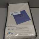 100% Blackout Shield Linen Blackout Curtains for Bedroom 96 Inches Long, Back Tab/Rod Pocket Living Room Drapes, Thermal Insulated Blackout Curtains 2 Panels Set, 50" W x 96" L,Cream