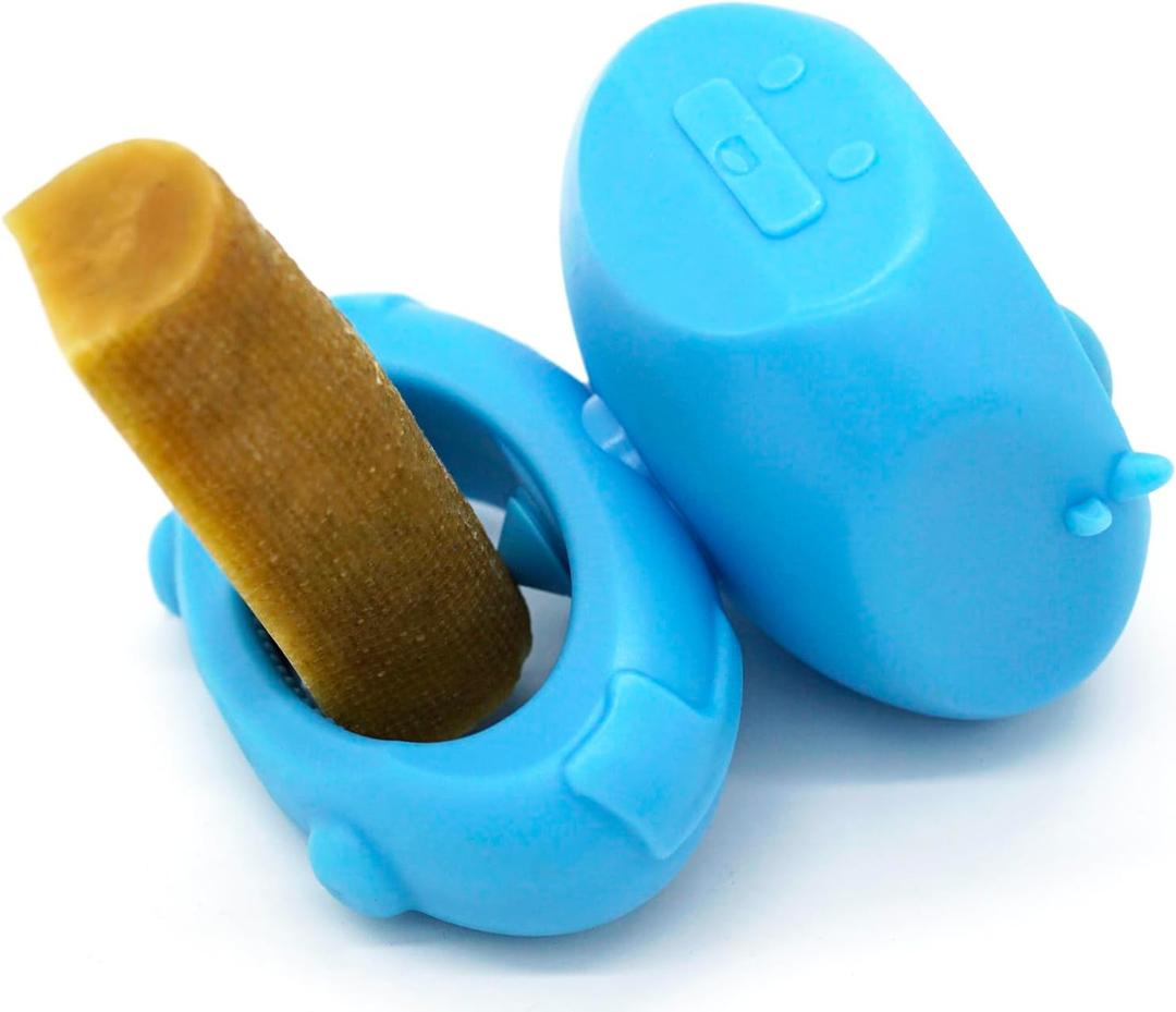 BoniVet Dog Chew Holder, Bone Holder for Dogs, Holds Yak Chews, Prevent Choking Safety Device