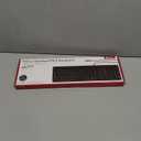 M MC Saite MCSaite Wired PS2 104 Keys Computer Keyboard with Stands,Black,Waterproof - US Layout Compatible for Windows, PC, Laptop