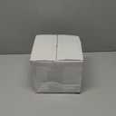 Rubtlamp 100 Pack Clear Gold Plastic Dessert Plates, 6Inch Clear Gold Small Appetizer Plates With Hammered, Heavy Duty Disposable Salad Plate, Elegant Cake Platos for Wedding, Birthday, Teatime