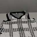 Zeagoo Womens Sweater Vest Dress Pattern Knitted Pullovers Sweaters V Neck Tank Sweater Dress with Pockets (X-Large, White Plaid)