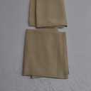 Pickluc Rod Pocket Tier Curtain - Half Blackout Curtain for Kitchen, Bathroom, Cabinet, Basement,30 Inches Wide and 24 Inches Long, Beige, 2 Panels