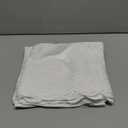 Kotile White Lace Curtains 63 Inch Length 2 Panels, Country Rustic Floral Design Sheer Lace Curtains for Bedroom, Rod Pocket Vintage Privacy Lace Window Panel Set, 42 x 63 Inch Each, White