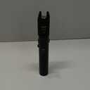 Camping Lighter, Torch Lighter, Straight Flame Bright Fire Refillable Windproof Adjustable Color with Safety Lock for Campfires Kitchen Hiking Candles Fireplace BBQ Outdoor Essentials (Black)