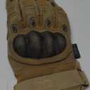 Glove Station Tactical Gloves for Men  Touchscreen Utility Gear with Hard Knuckle Protection Used in Motorcycle, Airsoft, Combat, Police, Shooting & Outdoor Work Tan - Hard Knuckle X-Large