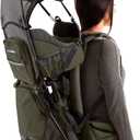 Hiking Baby Carrier Backpack - Comfortable Toddler/Baby Backpack Carrier System with Diaper Change Pad, Insulated Pocket + Rain and Sun Hood to Protect Your Child